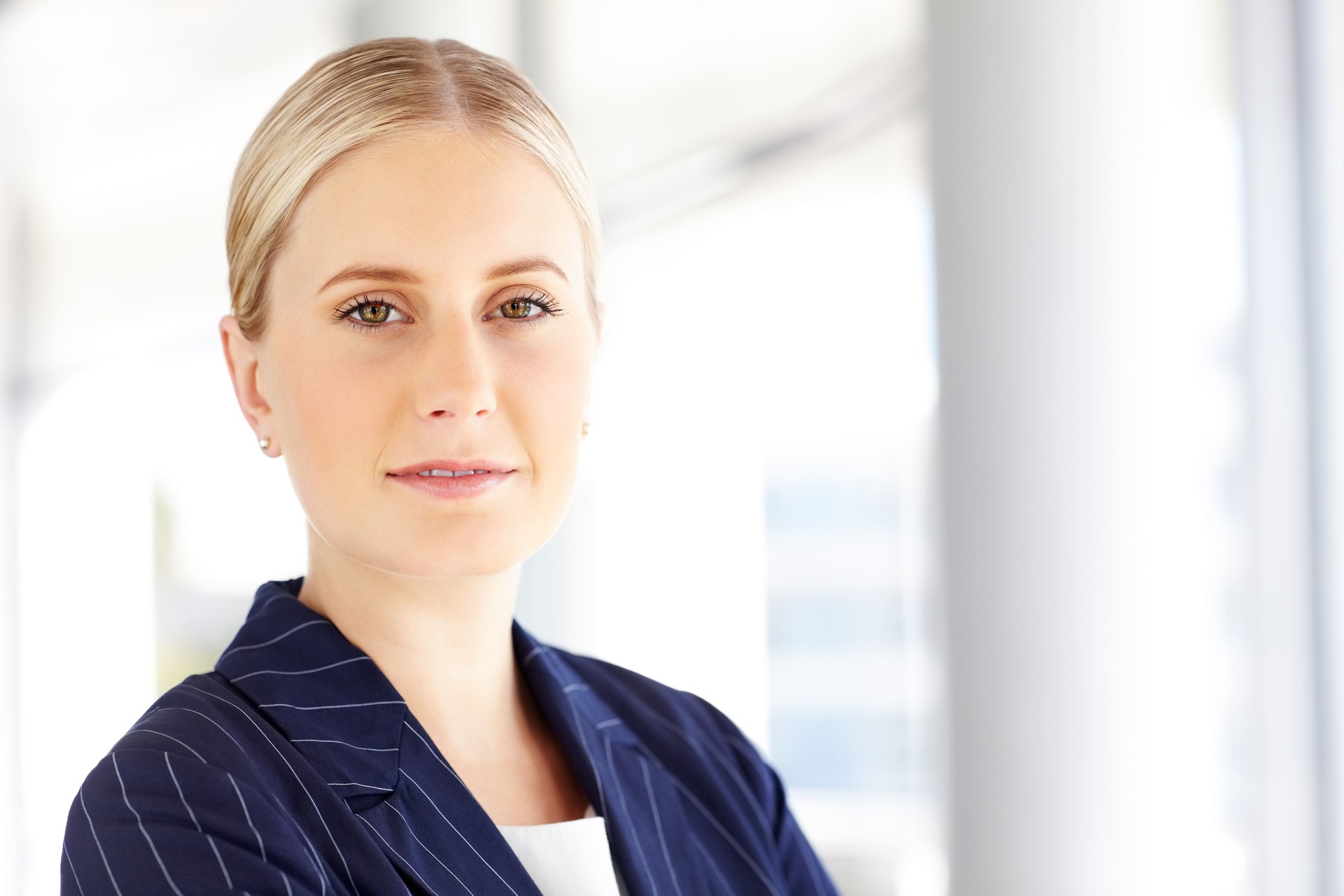 Confident Female Executive